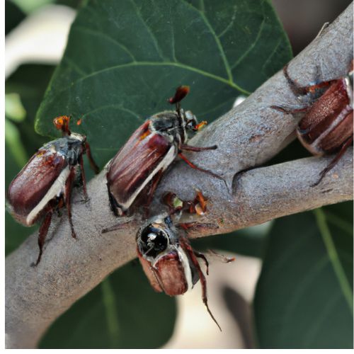 june beetle disease to plant and diseases